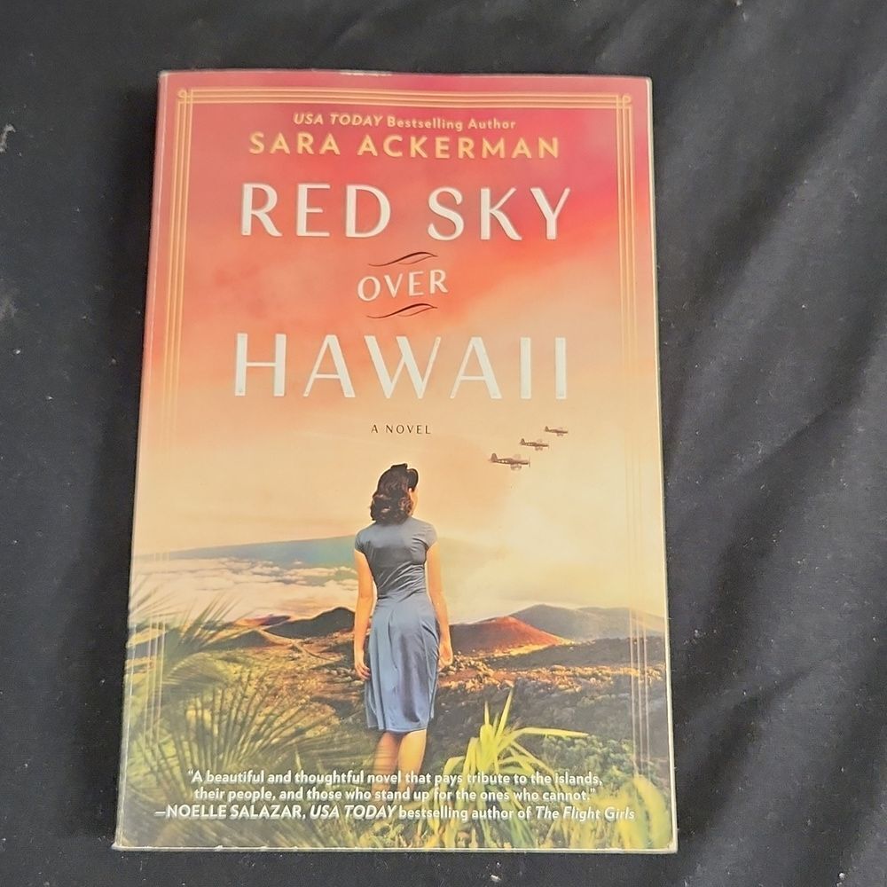 Red Sky Over Hawaii by Sara Ackerman Papaerback Book